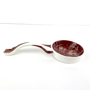 Waverly Garden Room Fruit Toile Ceramic Spoon Rest